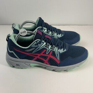 ASICS Gel Venture 8 Womens Size 11 Blue Trail Running Shoes